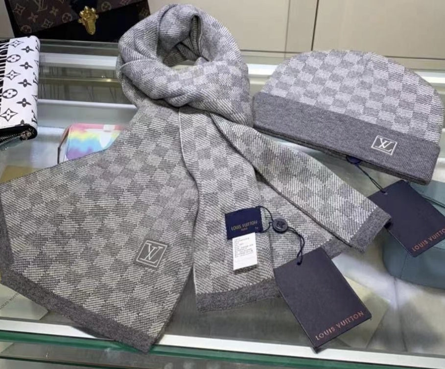 Bonnet écharpe Louis Vuitton